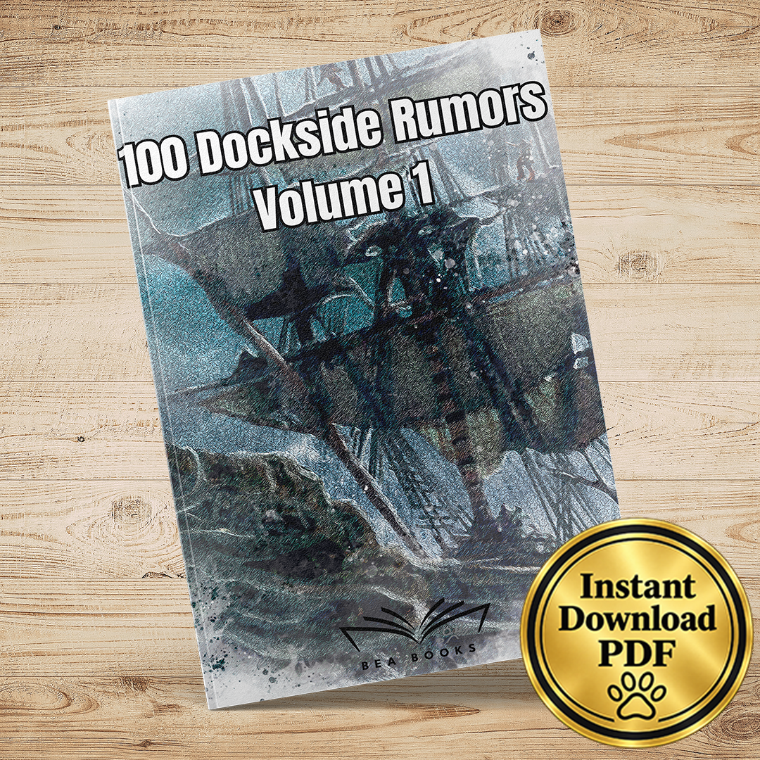 100 Dockside Rumours Vol. 1 – Fantasy RPG Rumours