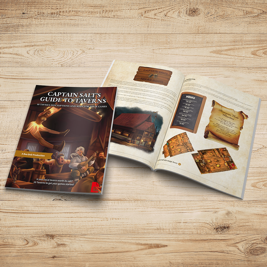 Captain Salt's Guide To Taverns (10 Taverns & Maps) (PDF)