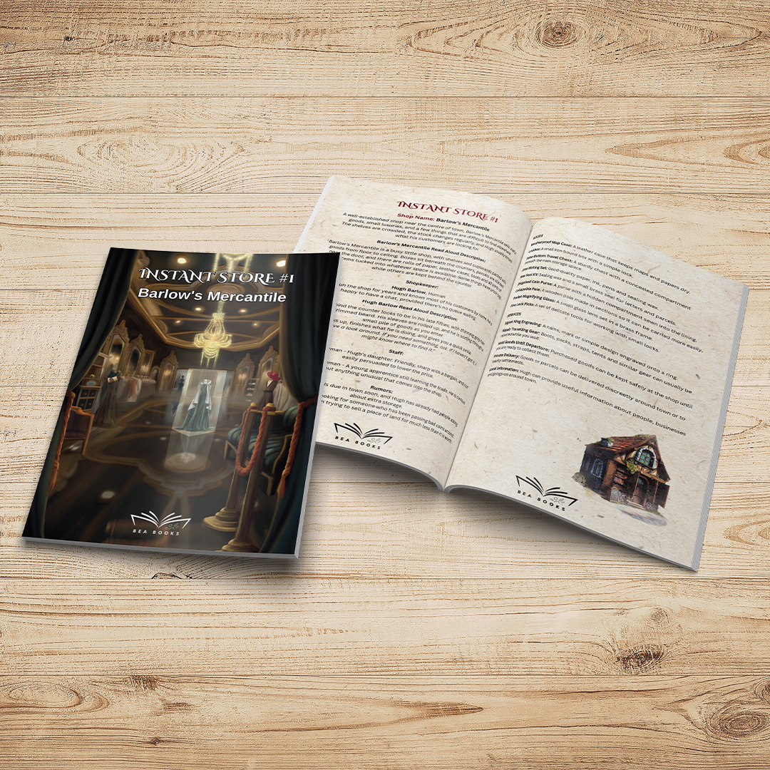 Barlow's Mercantile – Fantasy RPG Instant Shop