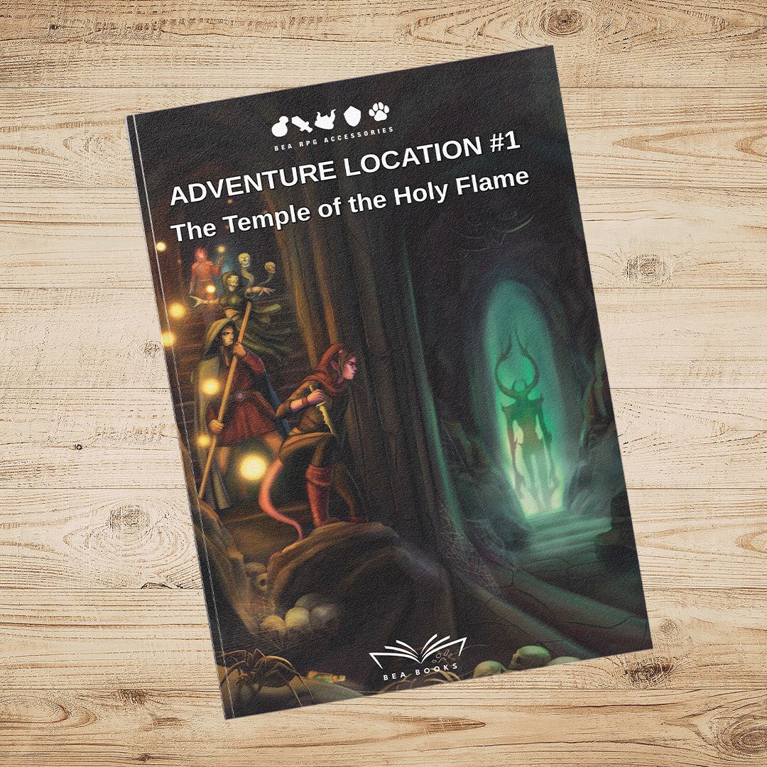 Temple of the Holy Flame – Fantasy RPG Adventure Location