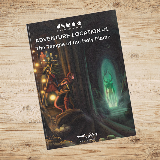 Temple of the Holy Flame – Fantasy RPG Adventure Location