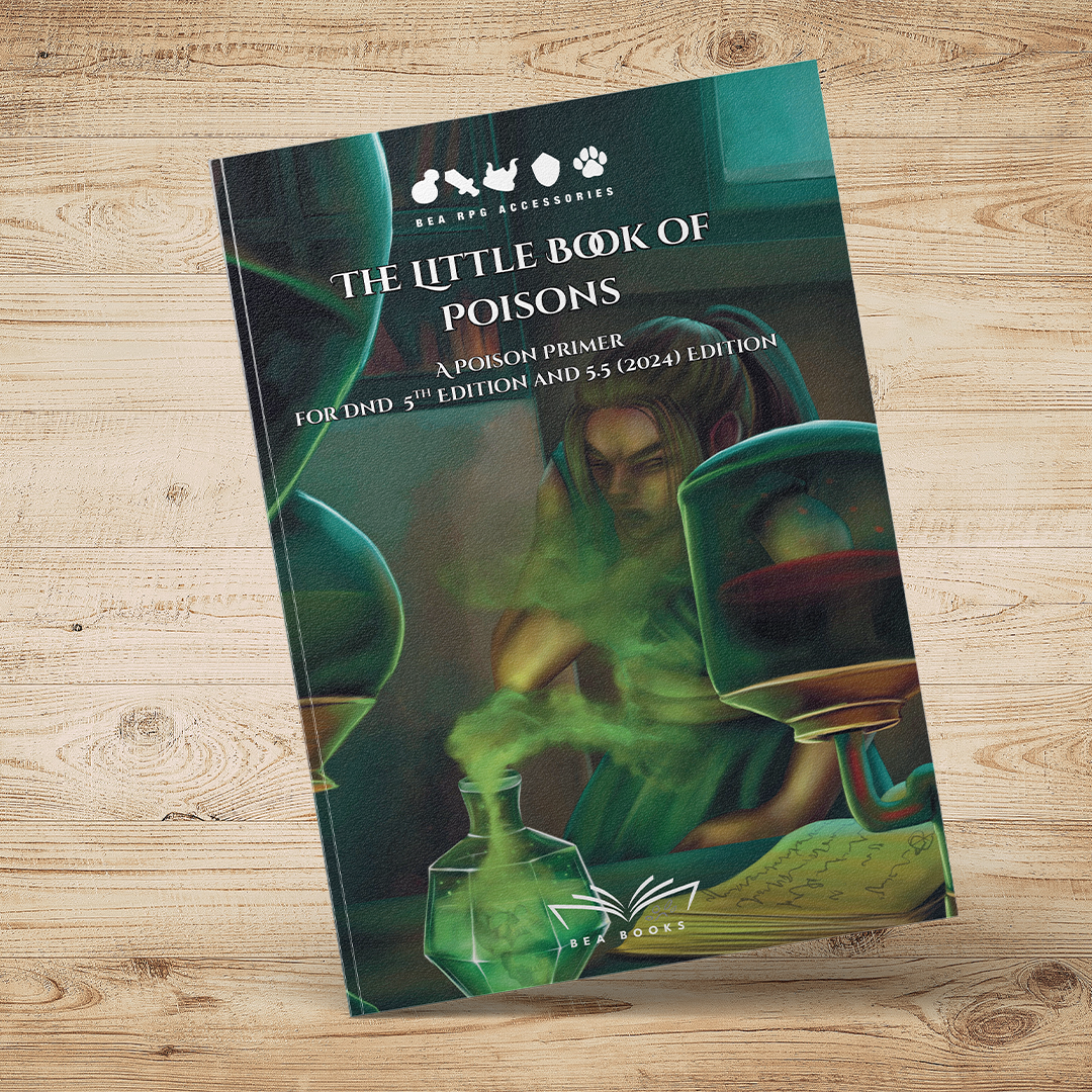 The Little Book of Poisons — Poisons, Venoms & Toxins for D&D