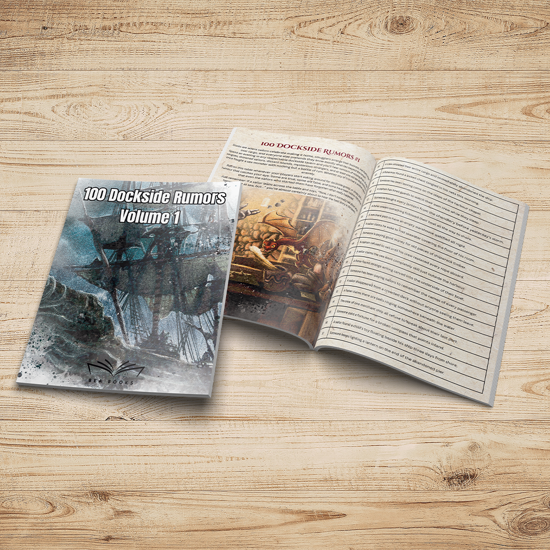 100 Dockside Rumours Vol. 1 – Fantasy RPG Rumours