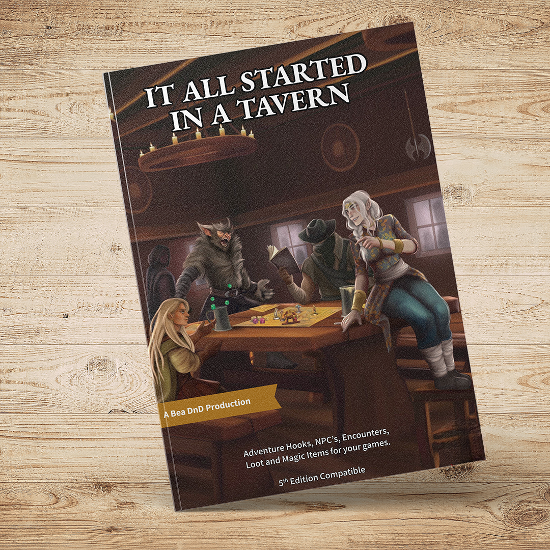 It All Started in a Tavern The Big Book of Fantasy RPG Adventure Hooks