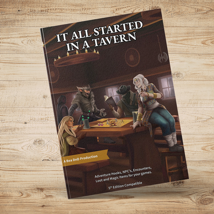 It All Started in a Tavern The Big Book of Fantasy RPG Adventure Hooks
