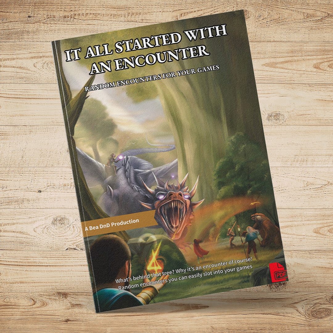 It All Started With An Encounter - 300 Encounters For Your Games (PDF)