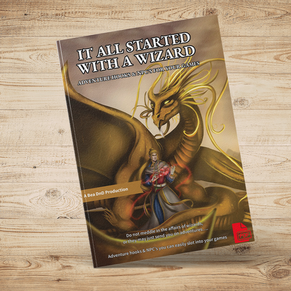 It All Started With A Wizard - Adventure Hooks & NPC's (PDF)