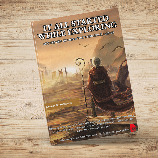 It All Started While Exploring - Adventure Hooks & NPC's (PDF)