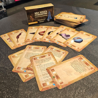 Mrs Nogg's Curiosities – 80 Illustrated Magic Item Cards