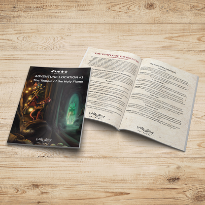 Temple of the Holy Flame – Fantasy RPG Adventure Location