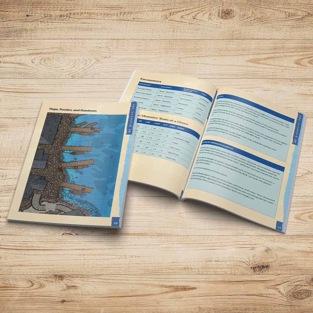 Trouble at the Docks - A One-Shot Adventure for D&D 5.5e