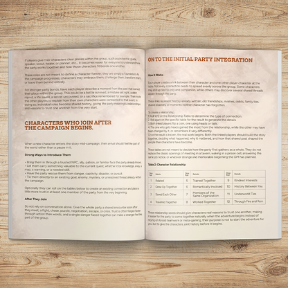 Party Integration Workbook