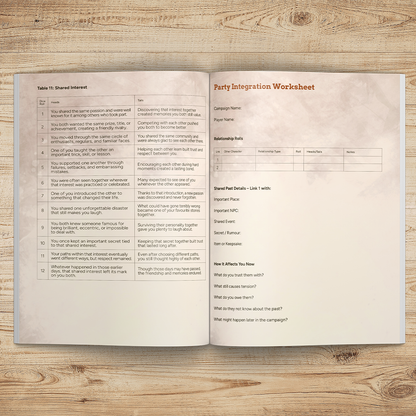 Party Integration Workbook