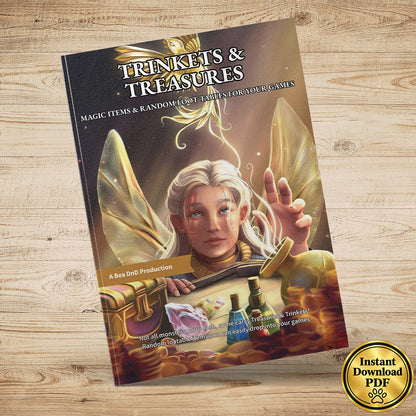 Trinkets & Treasures – Fantasy RPG Loot & Magic Items Vol. 1