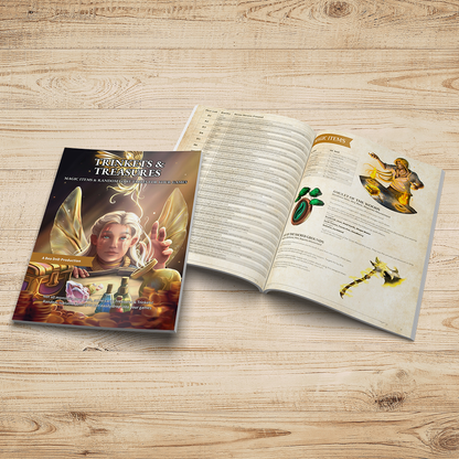 Trinkets & Treasures – Fantasy RPG Loot & Magic Items Vol. 1