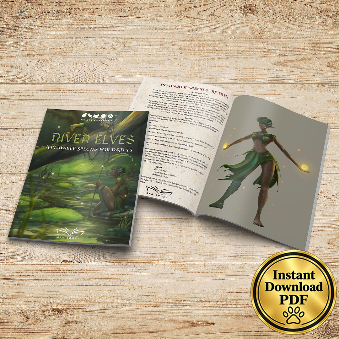 River Elf - A Playable Species for D&D 5.5e