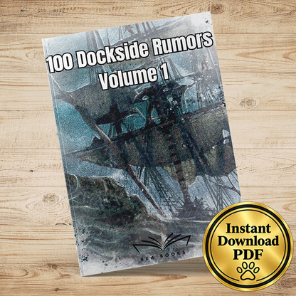 100 Dockside Rumours Vol. 1 – Fantasy RPG Rumours