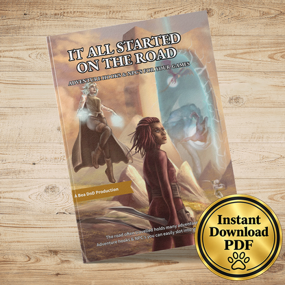 It All Started On The Road – 100 Adventure Hooks & NPCs For Your Games