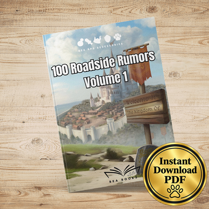 100 Roadside Rumors Volume 1 - Fantasy RPG Adventure Ideas