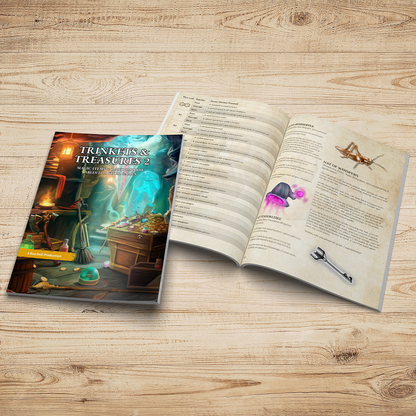 Trinkets & Treasures – Fantasy RPG Loot & Magic Items Vol. 2