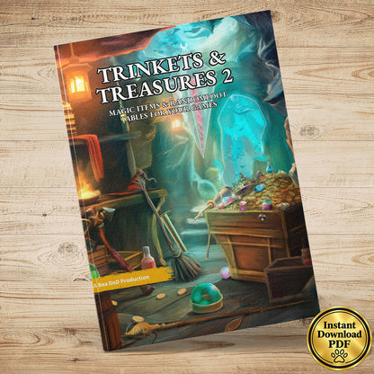 Trinkets & Treasures – Fantasy RPG Loot & Magic Items Vol. 2