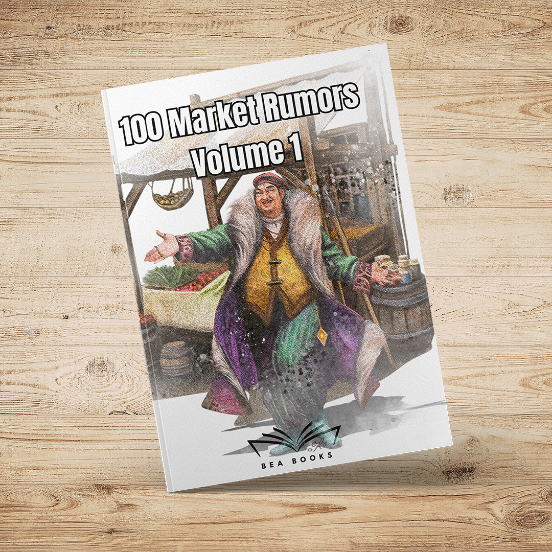 100 Market Rumors Volume 1 - Fantasy RPG Adventure Ideas